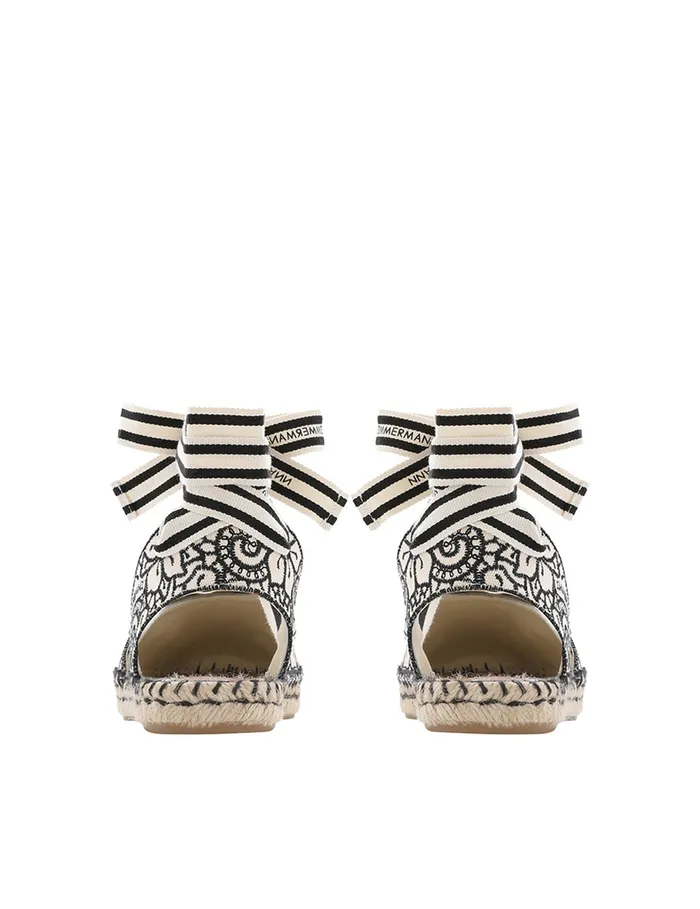 Women Zimmermann Shoes Sol Espadrille Onyx