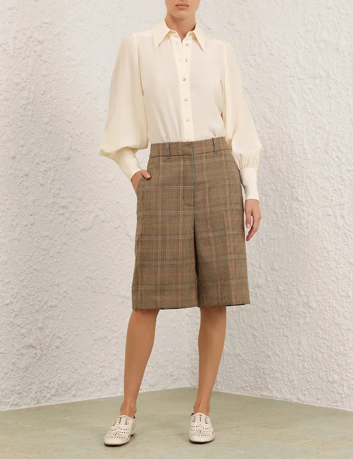 Women Zimmermann Shorts and Pants Eden Checked Short Check