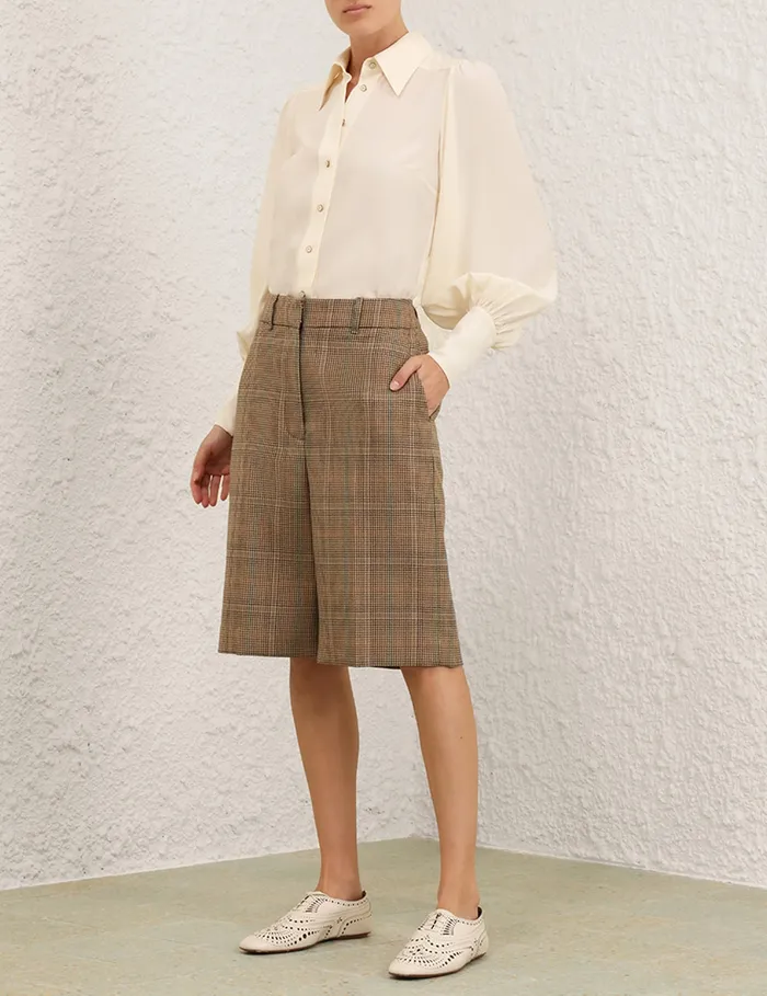 Women Zimmermann Shorts and Pants Eden Checked Short Check