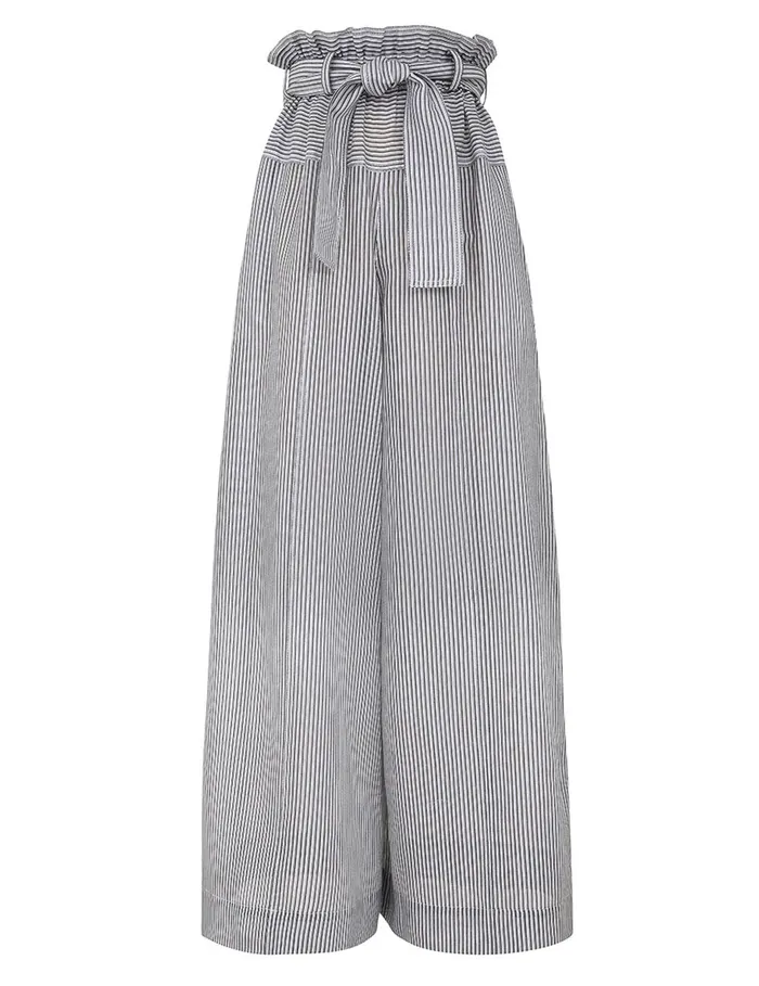 Women Zimmermann Shorts and Pants Illustration Paperbag Pant Stripe
