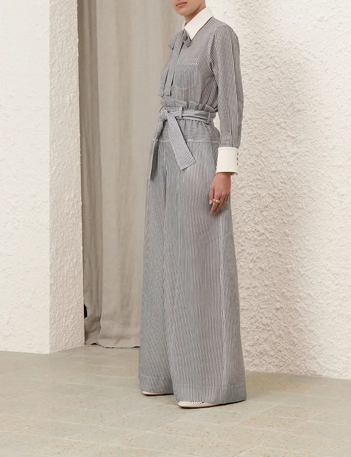 Women Zimmermann Shorts and Pants Illustration Paperbag Pant Stripe