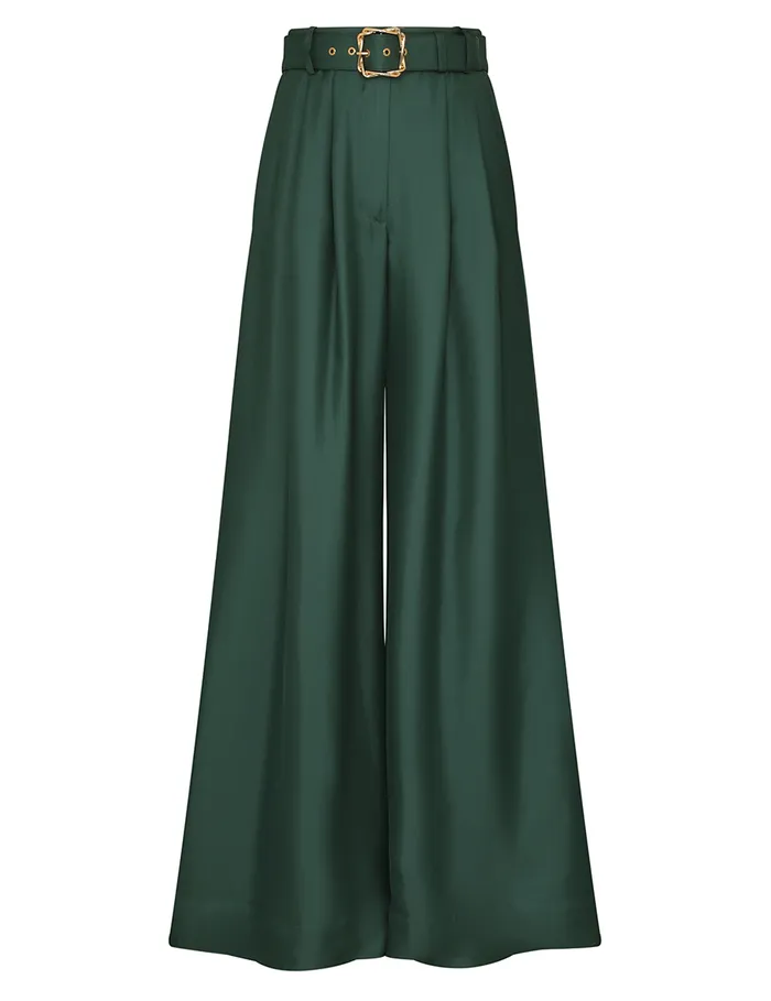 Women Zimmermann Shorts and Pants Pavilion Double Tuck Pant Pine