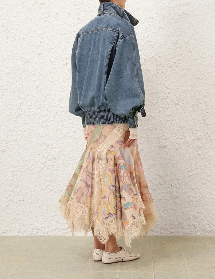 Women Zimmermann Skirts Eden Spliced Maxi Skirt Spliced Eden
