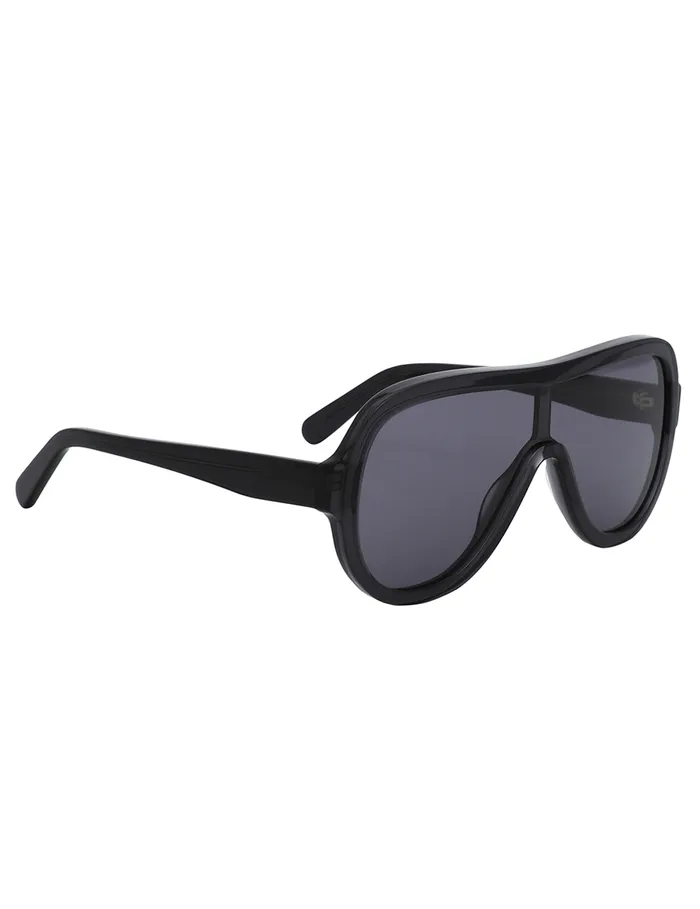 Women Zimmermann Sunglasses Coaster Mask Black