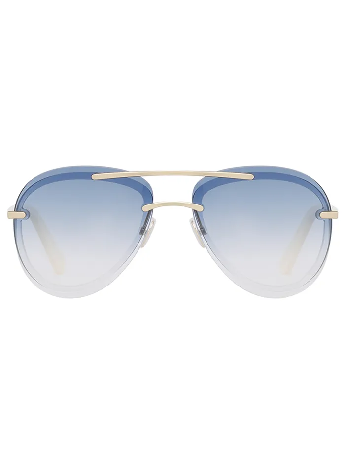 Women Zimmermann Sunglasses Gleam Aviator Denim