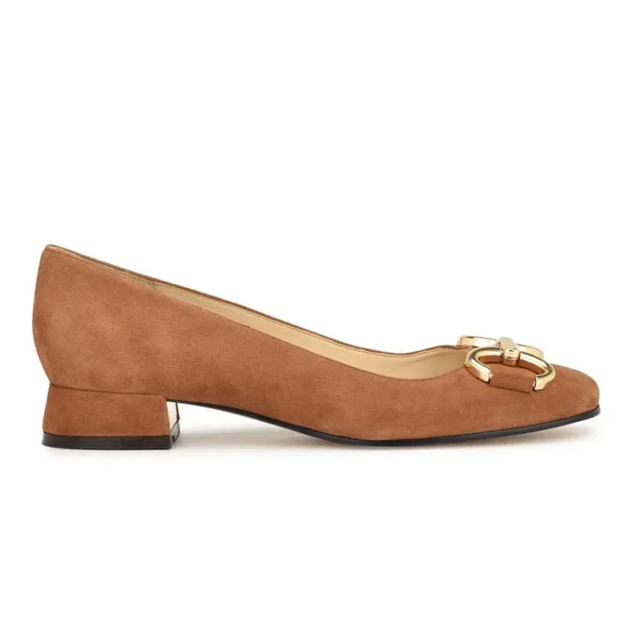 Works Dress Pumps Natural Women Nine West Heels