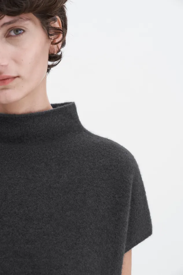 Ximena Sweater Green Grey Women Knitwear filippak Ximena Sweater Green Grey Women Knitwear filippak