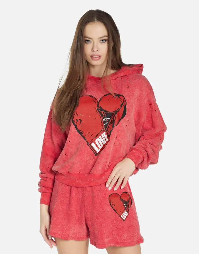 Yvette X Love Boxing Brick Women Lauren Moshi Hoodies