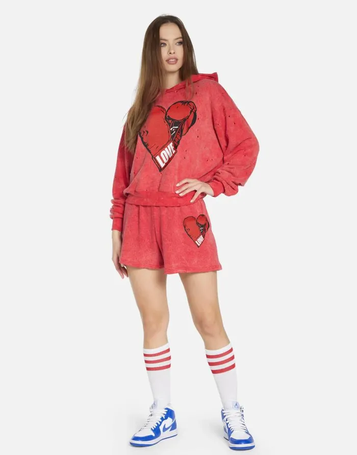 Yvette X Love Boxing Brick Women Lauren Moshi Hoodies